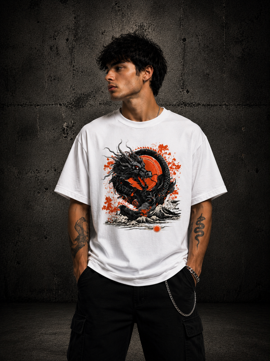 Japanese Dragon T-Shirt Unisex