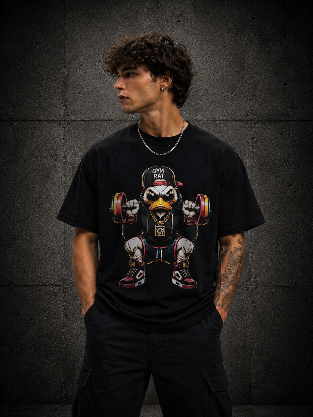 Gym Rat Duck T-Shirt Unisex