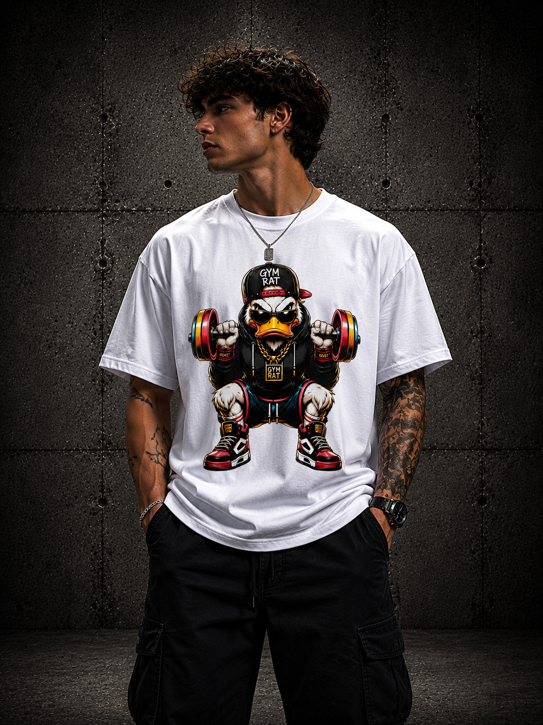 Gym Rat Duck T-Shirt Unisex