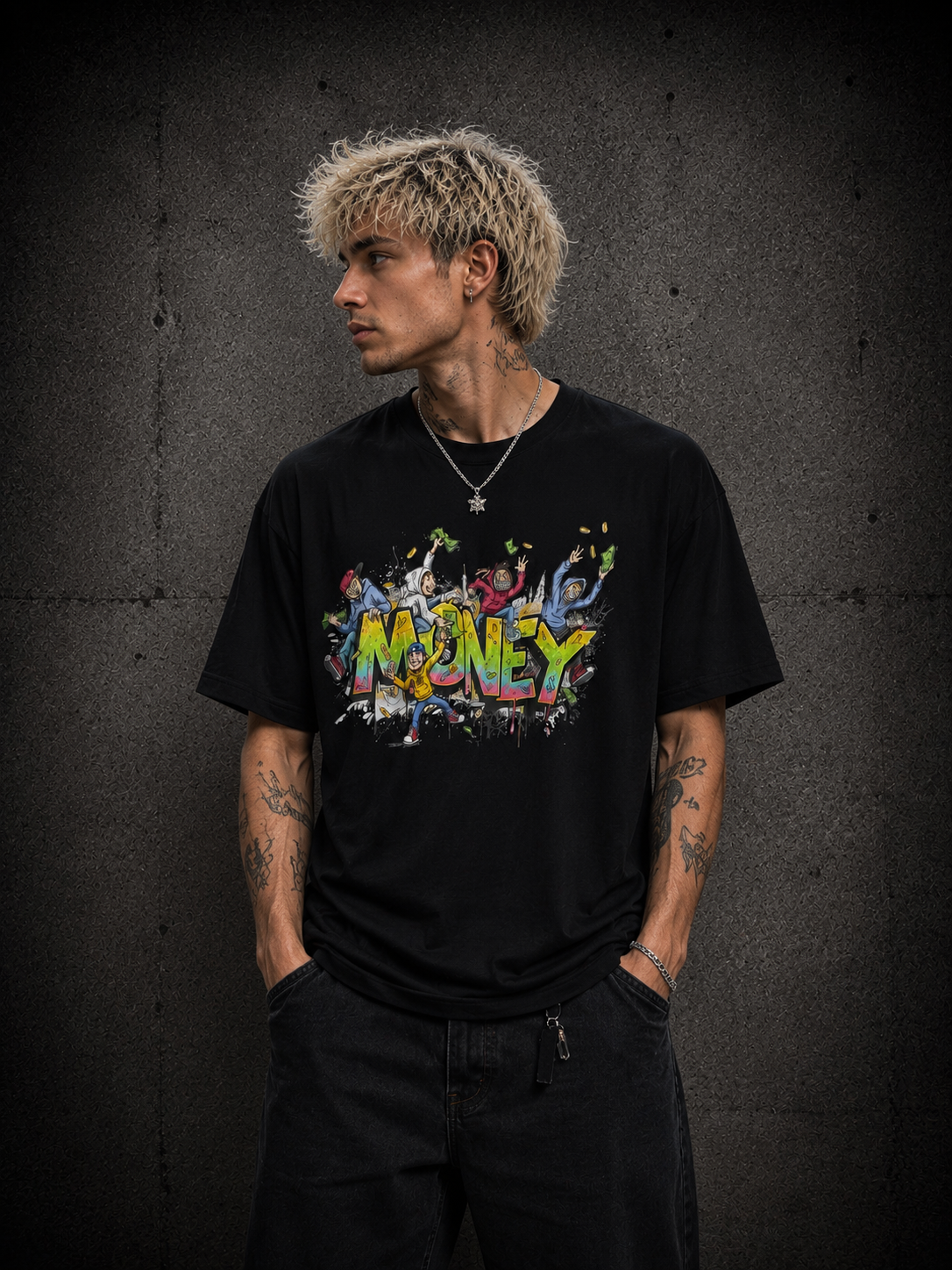 Money Graffiti T-Shirt — Unisex