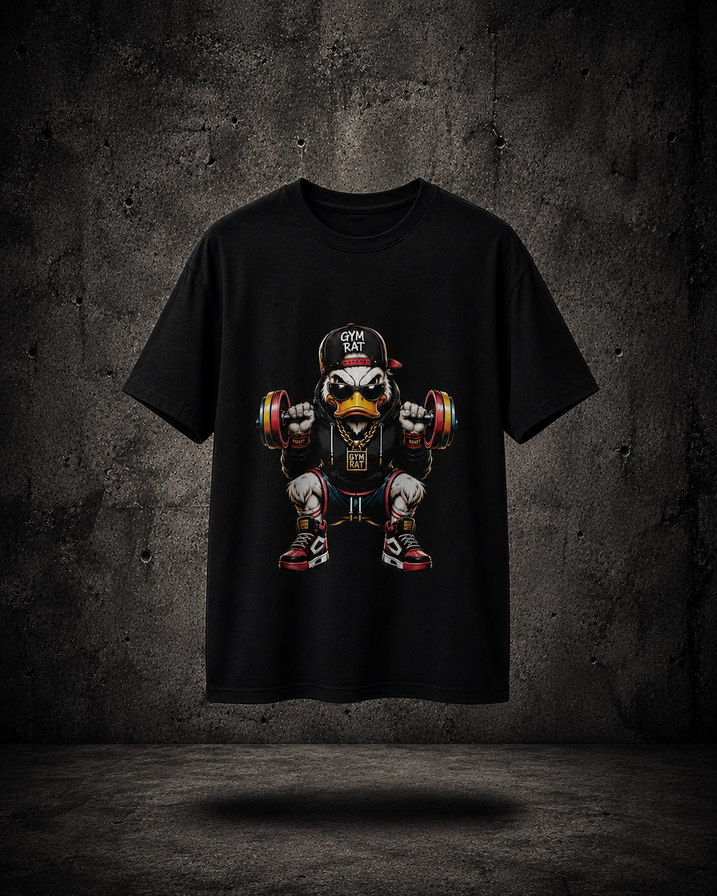 Gym Rat Duck T-Shirt Unisex