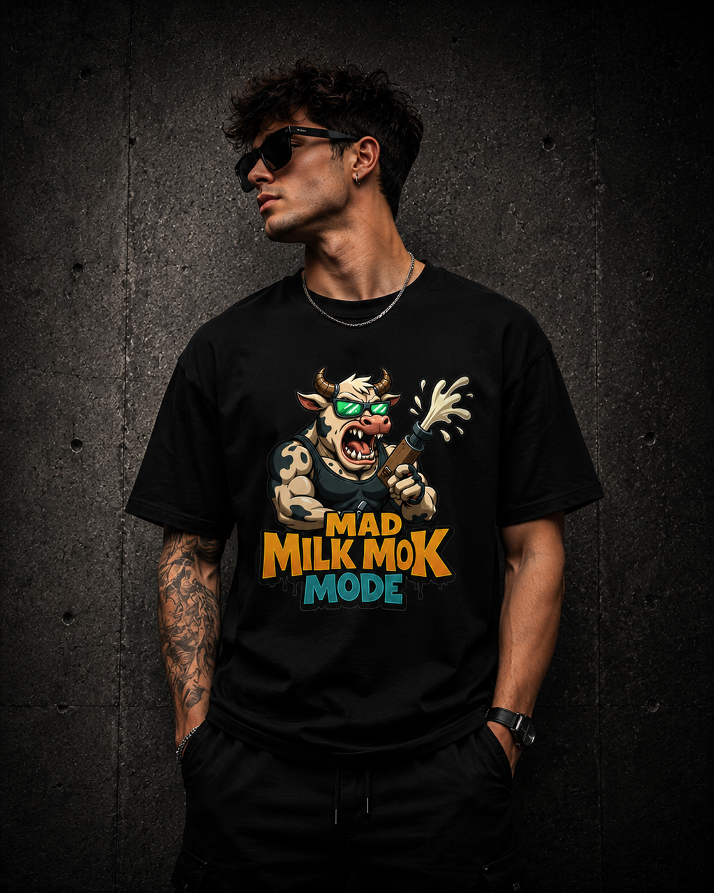 Mad Milk Mok Mode T-Shirt — Unisex