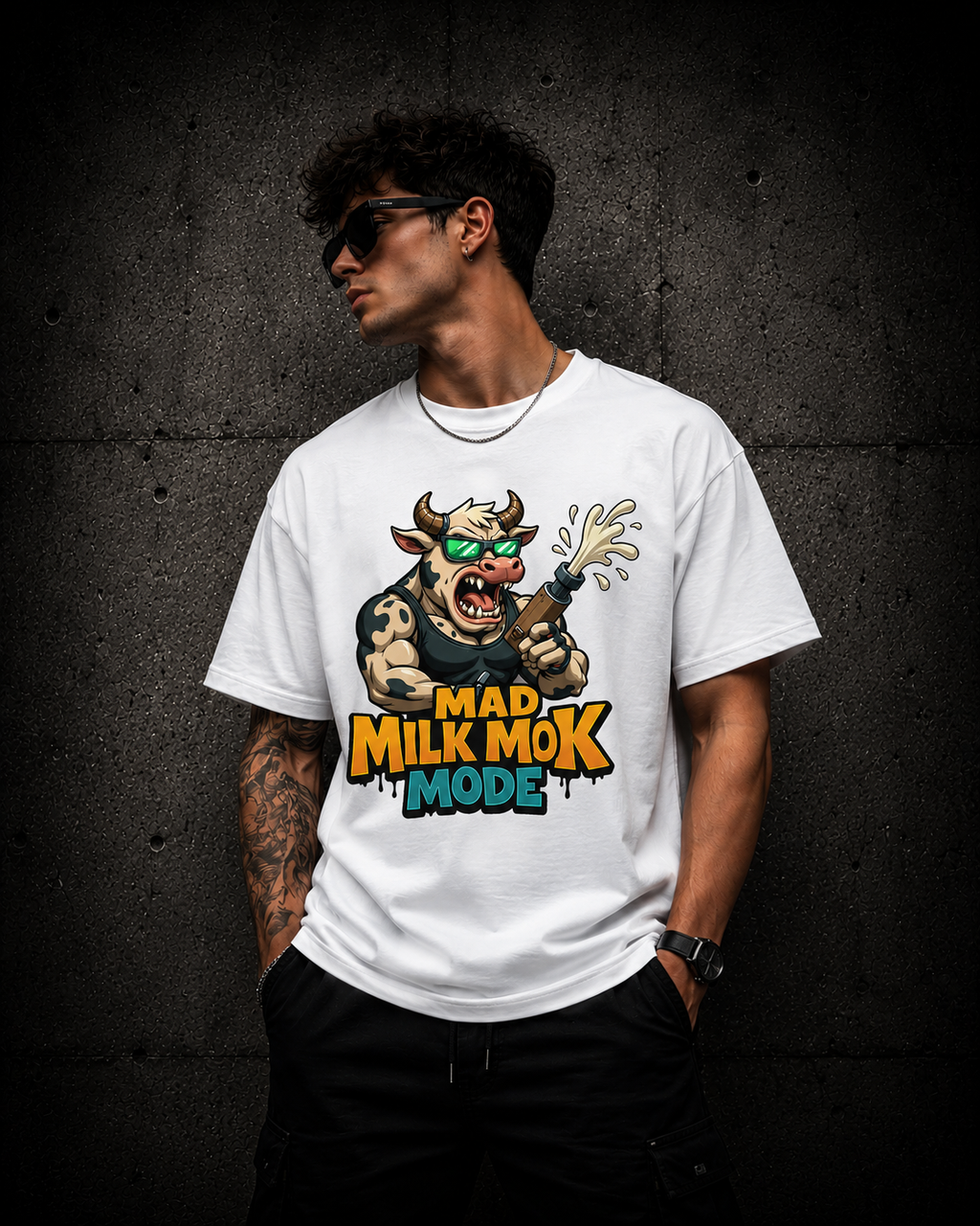 Mad Milk Mok Mode T-Shirt — Unisex