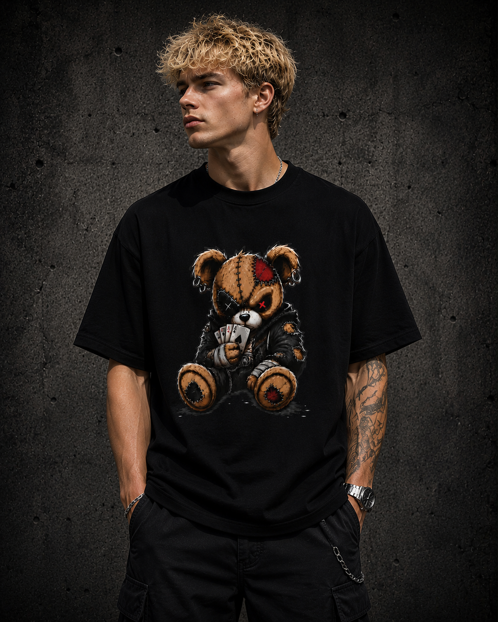 Punk Bear T-Shirt Unisex