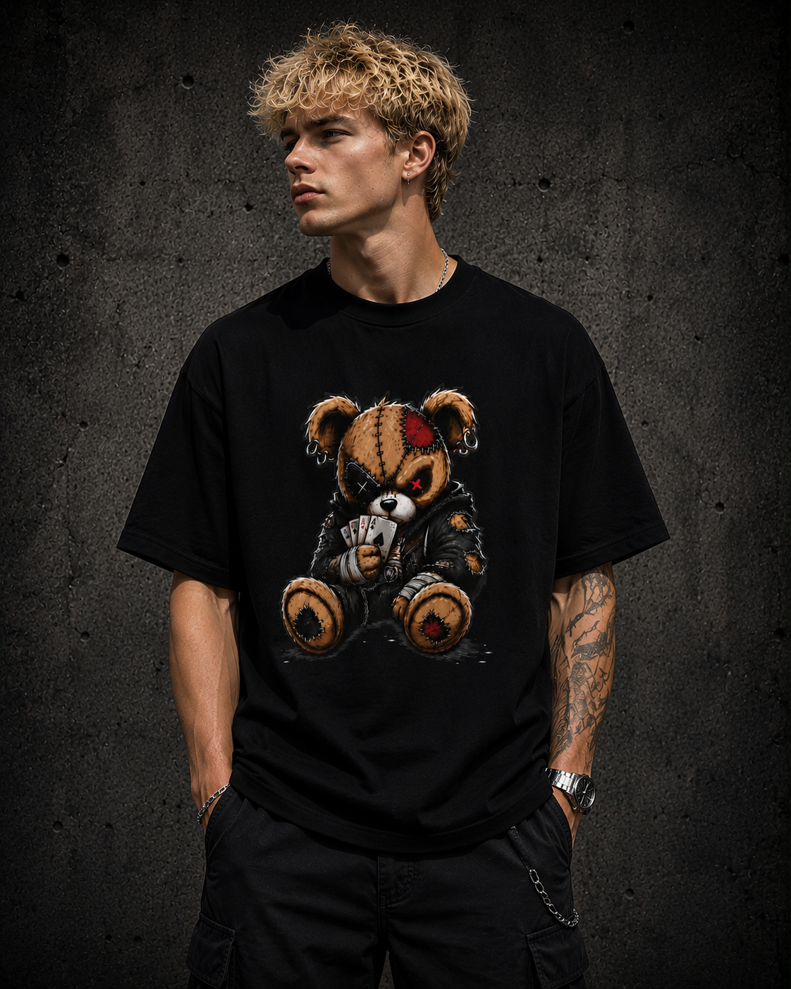 Punk Bear T-Shirt Unisex