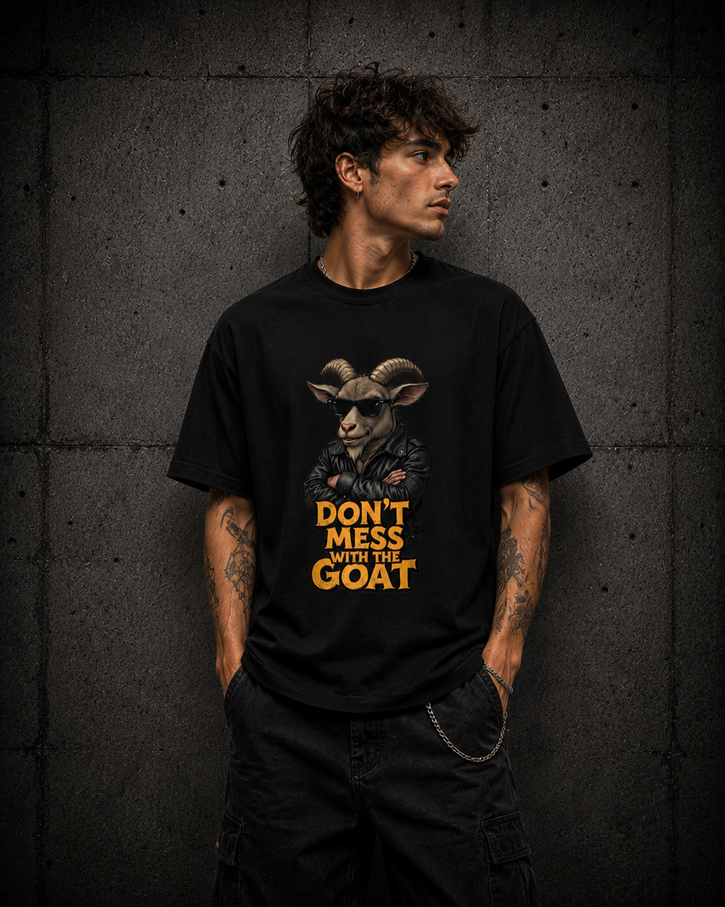 Don't Mess With The Goat T-Shirt — Unisex