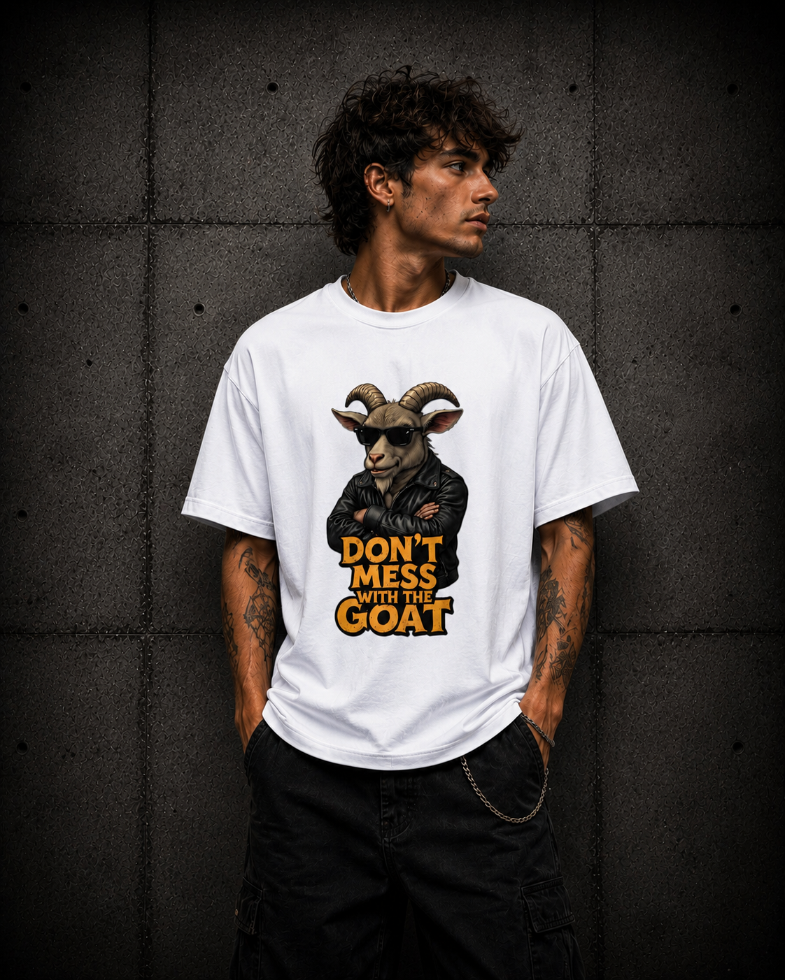 Don't Mess With The Goat T-Shirt — Unisex