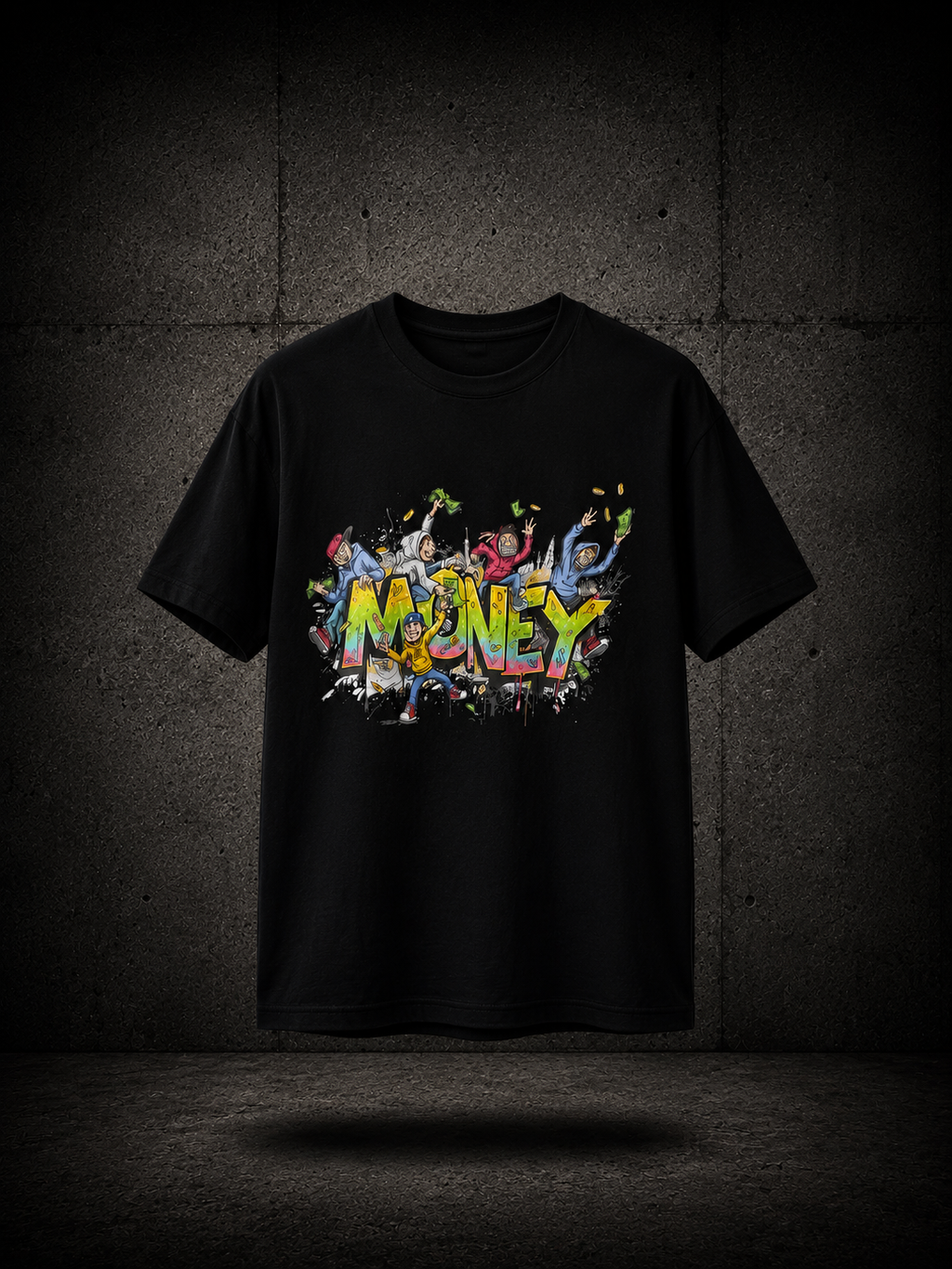 Money Graffiti T-Shirt — Unisex
