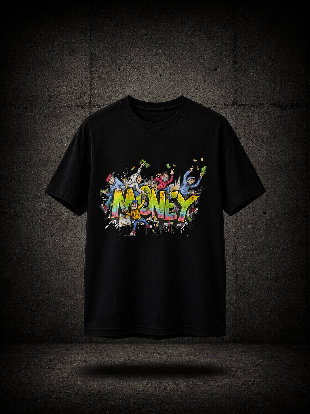 Money Graffiti T-Shirt — Unisex